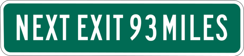 Next Exit 93 miles