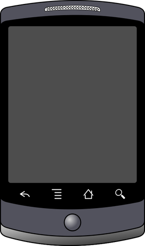 Nexus bir smartphone vektör görüntü