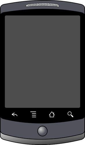 Nexus One smartphone vektorbild