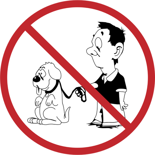 Prohibition of dogs