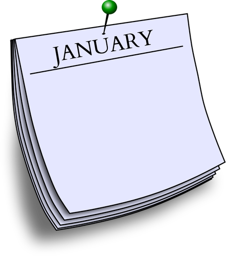 مذكرة شهرية - يناير