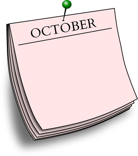 Oktober Opmerking