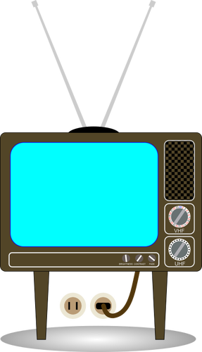 Old TV set