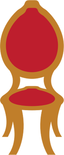 Old chair vector image