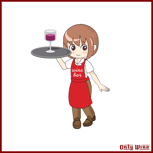 Wine waitress