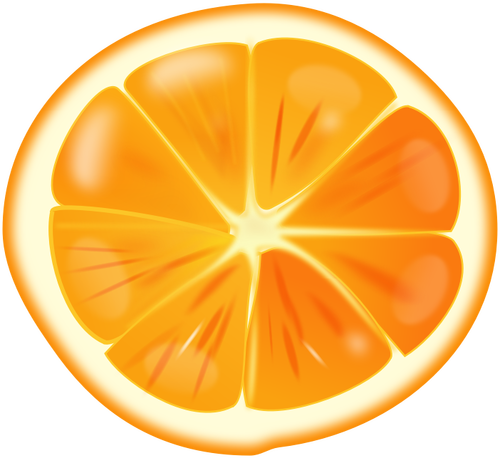 شريحة برتقالية