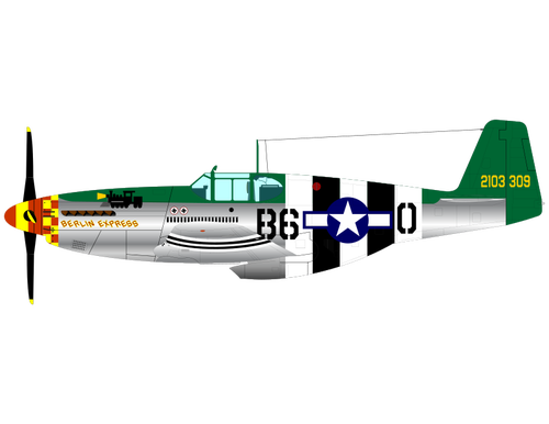 P-51B savaşçı