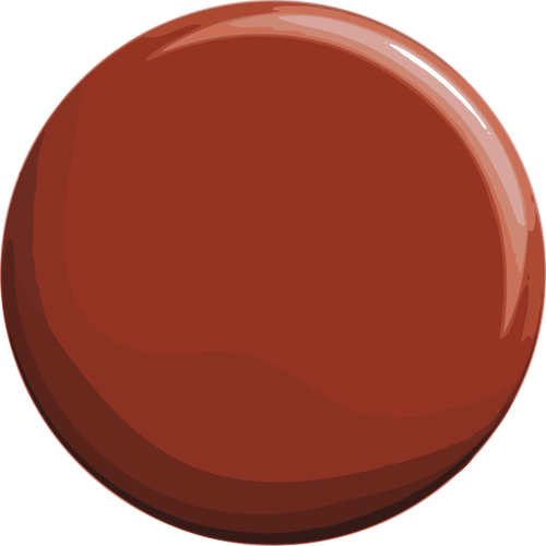 Dark red button