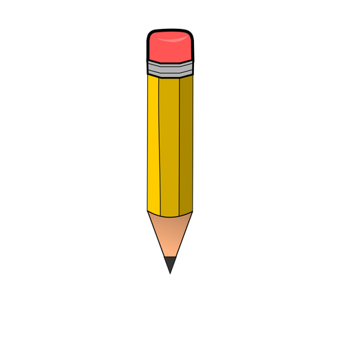 Small yellow pencil