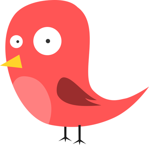 ציפור אדומה