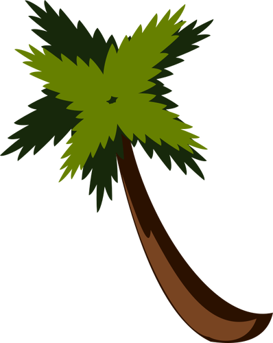 Palm-Baum-Vektor-Bild