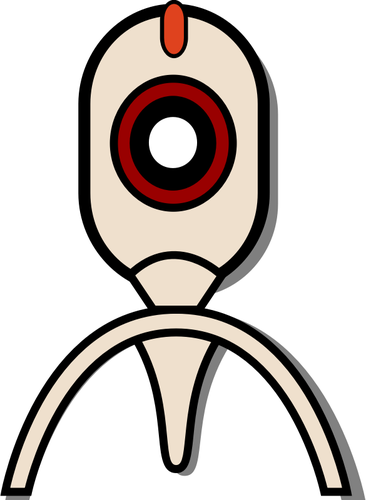 ClipArt simbolo di webcam