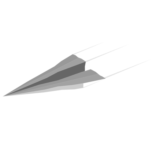 Imagen de avión de papel