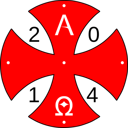 Świeca paschalna symbol