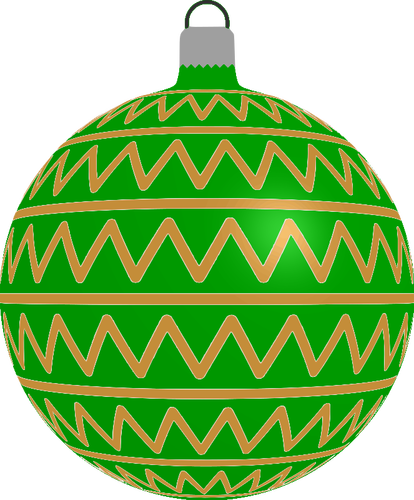 Green bauble image