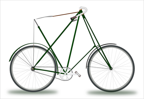 Grønne sykkel