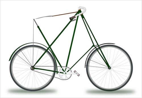 Bicicleta verde