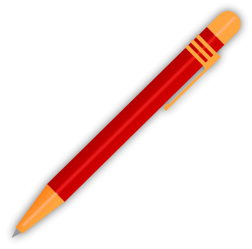 Kuličkové pero vektorový obrázek