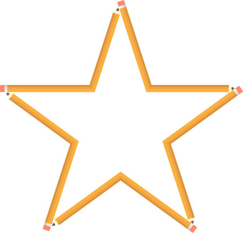 Estrela de lápis