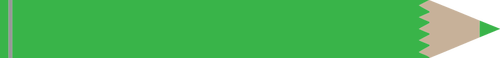 الطباشير الملون الأخضر