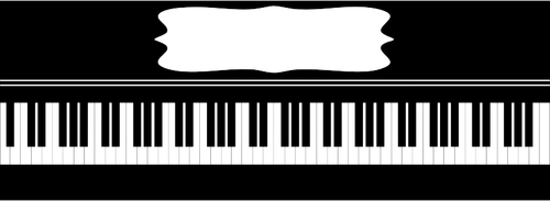 Piano keyboard