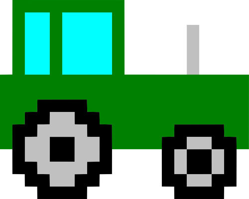 Пиксель трактор