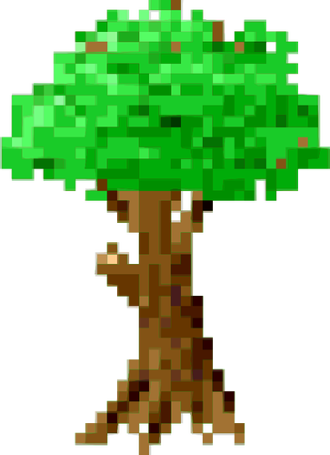 Símbolo del árbol de pixel