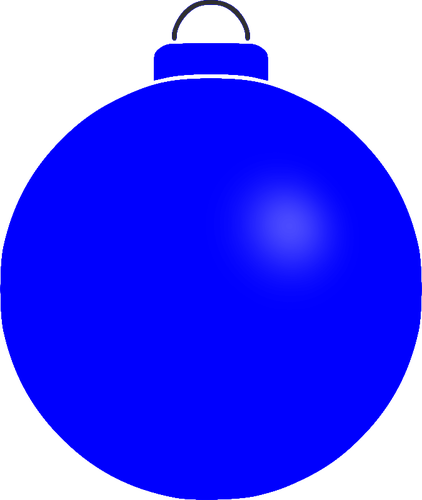 Bauble bleu clair