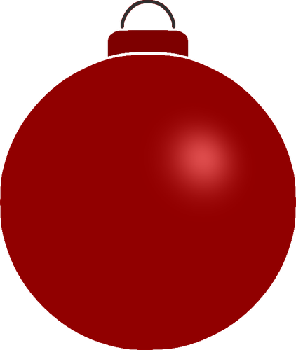 Red plain ball