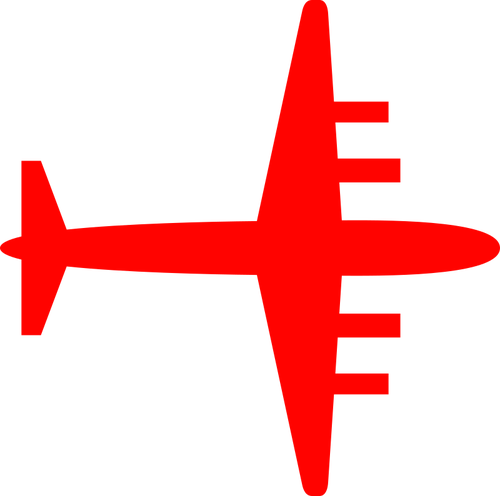 Plane silhouette