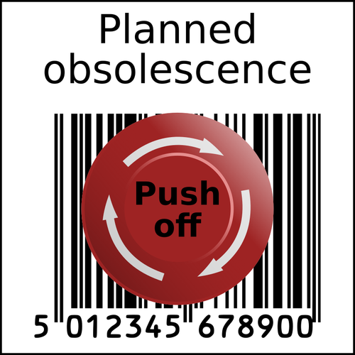 Barcode and push button