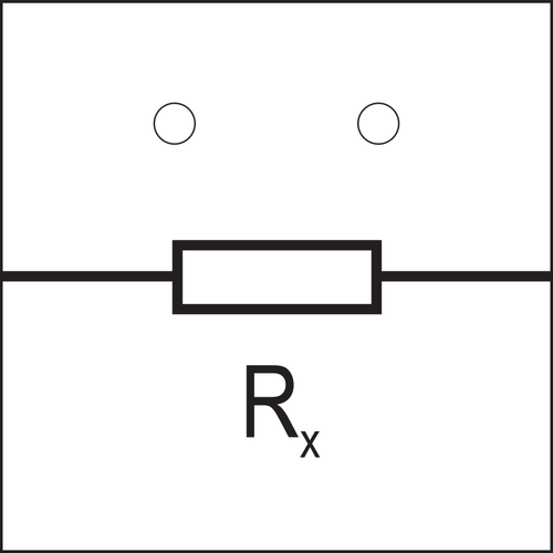 Plug-in-Widerstand-block