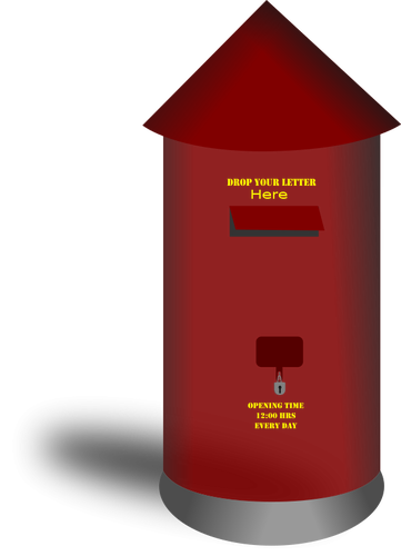 Postbox vectorillustratie