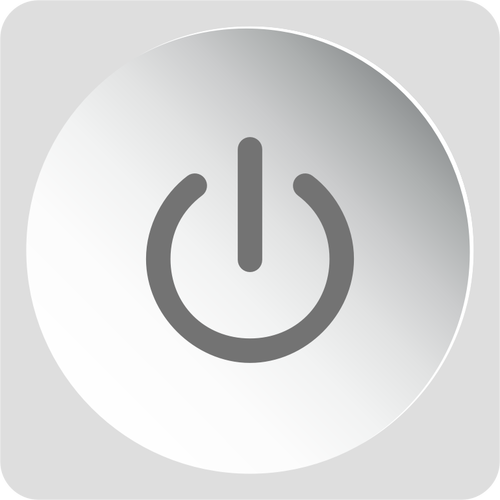 Ícone de botão de energia