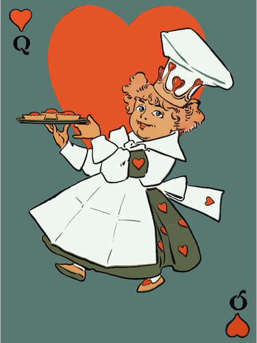 Queen Of Hearts chef-kok