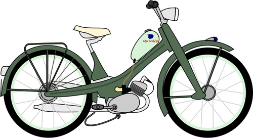 NSU Quickly N vector drawing