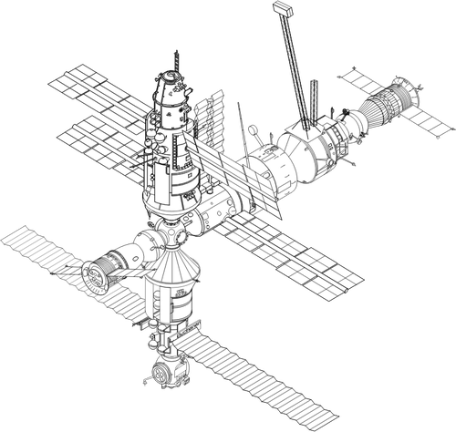 محطة الفضاء MIR