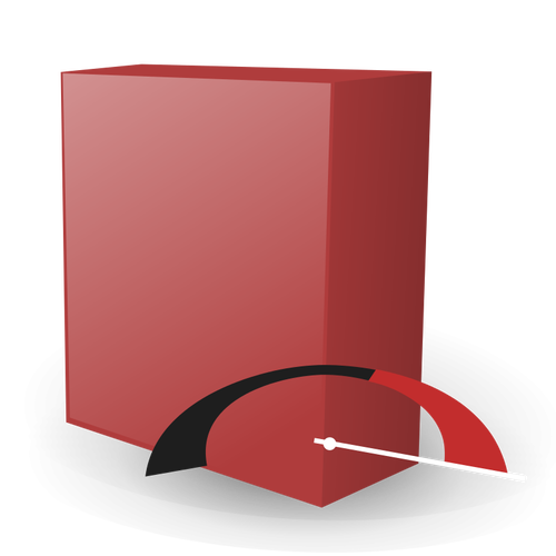 RPM Package Manager application icon vector drawing