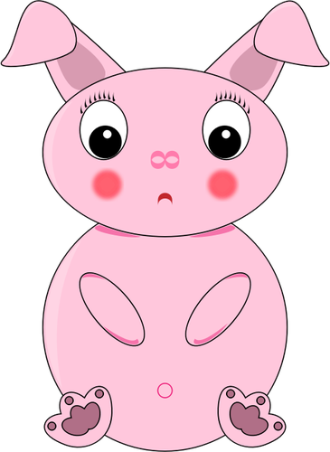Розовый Кролик изображение