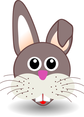 Vector drawing of a bunny