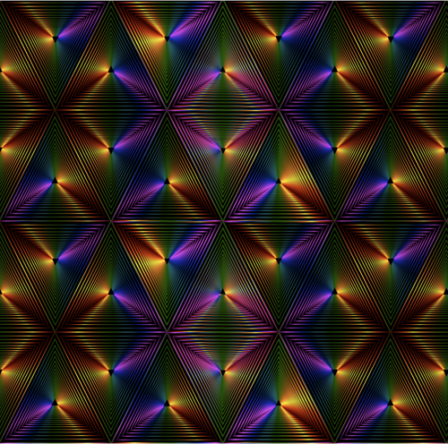Vektorgrafik med rika rainbow mönster