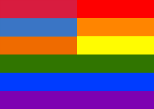 Armenian and LGBT flag