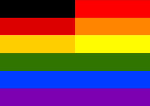 Rainbow a Německá vlajka