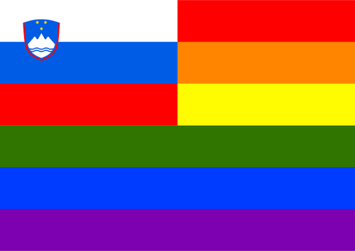 Pavilion sloven şi LGBT.
