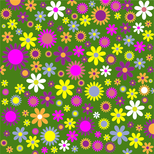 Floral background pattern