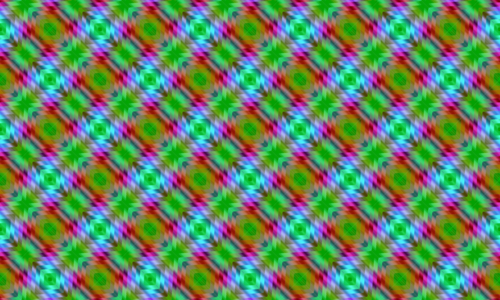Båndet mønster i forskjellige farger