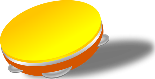 Illustration vectorielle de tambour à main