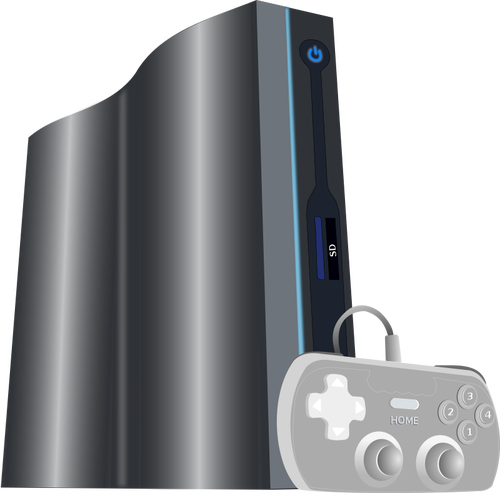 Zeebo video game console vector image