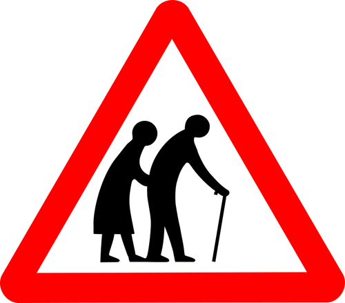 Old folks crossing