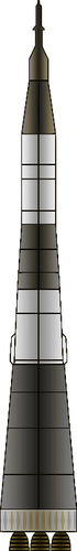 صورة صاروخ رمادي